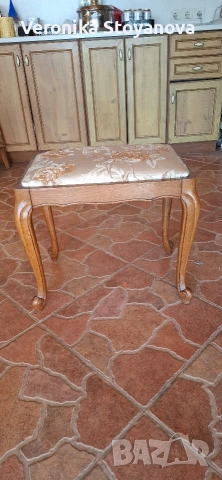 Табуретка стил Луи 15 -ти, снимка 4 - Столове - 54332746