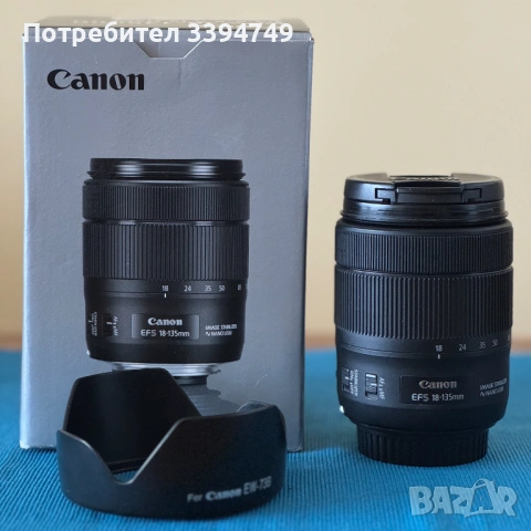 Обектив Canon EF-S 18-135mm f/3.5-5.6 IS USM