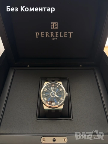 Perrelet Turbine Evo A4062/BB оригинален швейцарски часовник, снимка 3 - Мъжки - 54990554