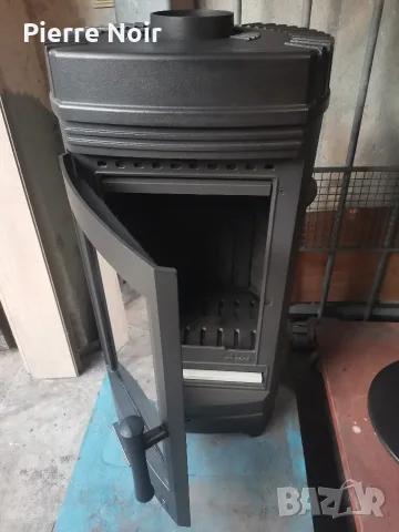 Френска чугунена печка 10kW , снимка 6 - Камини - 55480280