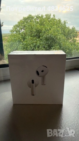 Безжични слушалки Apple Air Pods 4