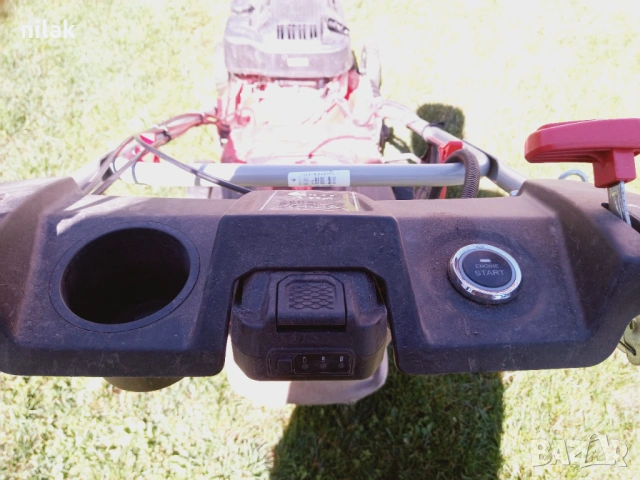 Бензинова самоходна косачка HECHT 547 SWE 5 in 1, 3.6 к.с., 46 см, с мулчиране и ел.старт