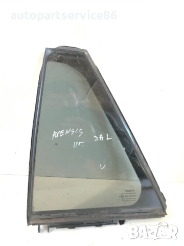 Заден ляв четвърт стъклопакет за Toyota Avensis (2011) 43R-006723