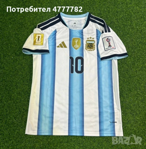 Тениска на Аржентина, Световно първенство 2026, Меси, снимка 2 - Тениски - 55062437