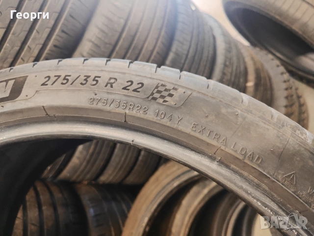 4бр. летни гуми 275/35/22-315/30/20 Michelin спорт пакет, снимка 3 - Гуми и джанти - 54481742