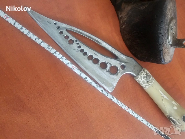 стар кован нож , снимка 10 - Ножове - 55074418
