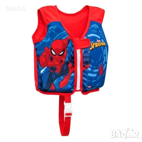 Детска жилетка за плуване Spiderman с UV защита 1-3г_1235847, снимка 2 - Други - 54439233