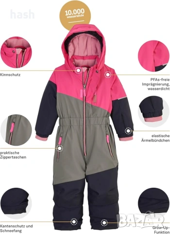 Унисекс ски/снежен гащеризон First Instinct by Killtec , с качулка, размер 134-140, снимка 5 - Други - 53963008