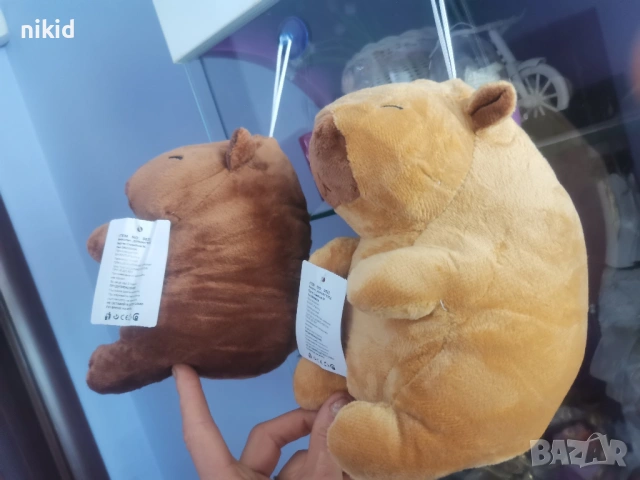 Капибара Capybara голяма плюшена играчка плюш, снимка 5 - Плюшени играчки - 54623679