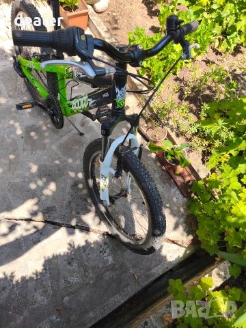 Детски алуминиев велосипед Scott, 20", снимка 2 - Велосипеди - 54997851