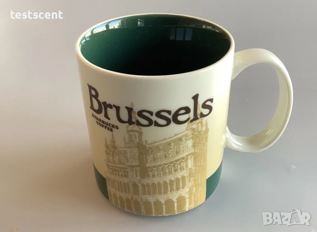 Рядка чаша Starbucks Brussels Belgium Coffee Mug Collectors Series Global Icon 16oz