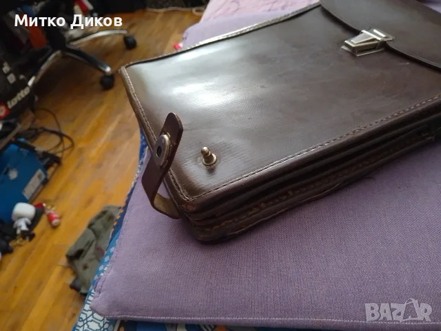 Командирски чанти два броя естествена кожа нова 300х215х 80 мм #14, снимка 14 - Екипировка - 55300376