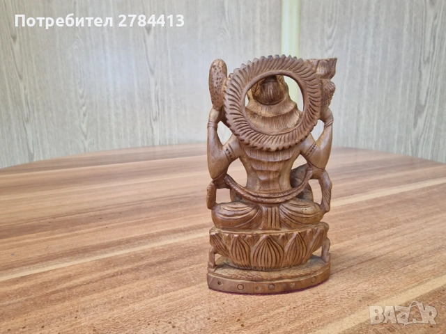 Дървена фигура/ дърворезба, снимка 3 - Декорация за дома - 54363199