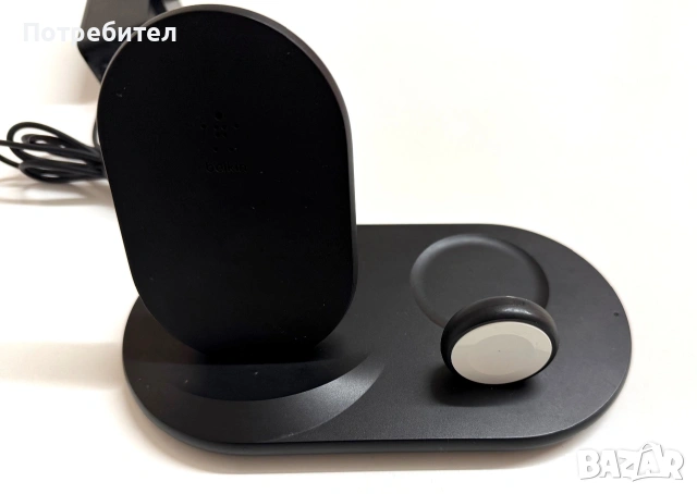 Оригинална Поставка Зарядно Belkin Apple Watch Телефон, снимка 2 - Оригинални зарядни - 55072695