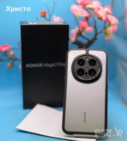 ГАРАНЦИОНЕН!!! HONOR Magic 7 Pro, Dual SIM, 12GB RAM, 512GB, Lunar Shadow Grey , снимка 7 - Други - 54325320