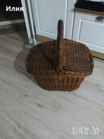плетена кошница. 43.на ви.30 .шир.30