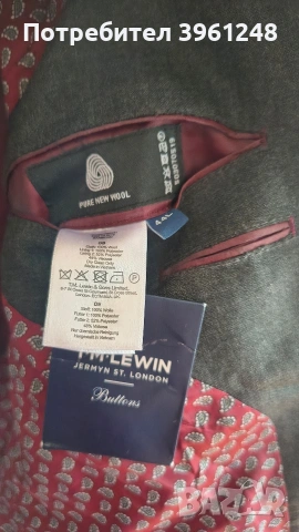 сако T.M Lewin, снимка 3 - Сака - 54339019