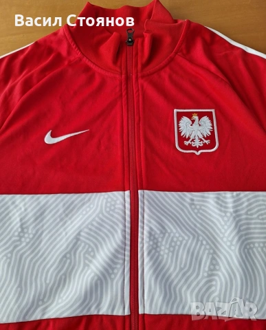 Полша/Poland/Polska Nike 196 Anthem tracksuit 2020/21г. - размер М, снимка 2 - Фен артикули - 54332951