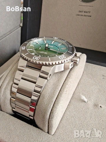 ORIS AQUIS DAT WATT LIMITED EDITION II 743 7734 4197-Set, снимка 4 - Мъжки - 54788499