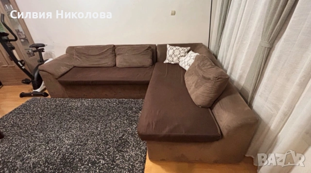 Ъглов диван + подарък холна маса, снимка 4 - Дивани и мека мебел - 54767759