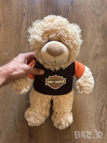 Harley-Davidson Колекционерска Плюшена Играчка Мече, снимка 3 - Колекции - 55681019