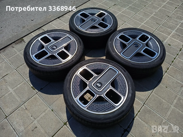 Джанти Mini Cooper SE 17 5x112 с гуми 205/45/17 F55 F56 F57, снимка 6 - Гуми и джанти - 54221791