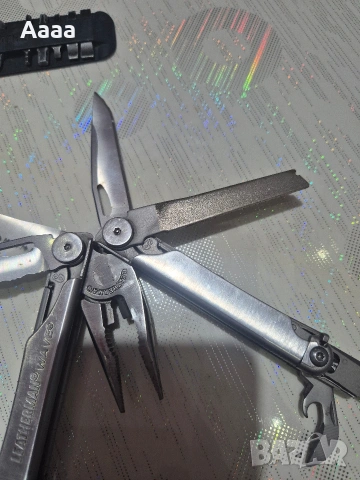 Мултитул Leatherman Wave, снимка 10 - Ножове - 54620049