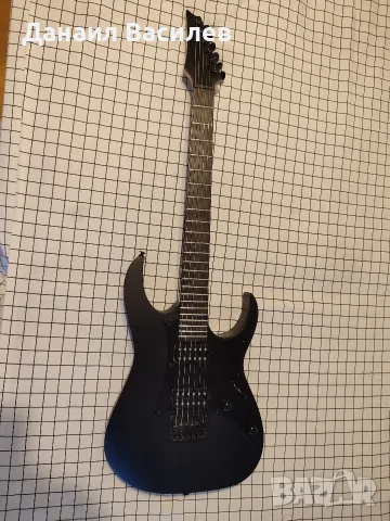 Ibanez Gio GRG131EX-BKF – Black Flat – 24 прагчета
