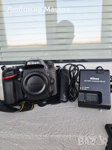 Фотоапарат Nікоn D7200 (Тяло) - Малко кадри, Wі-Fі, Пълен комплект, снимка 4 - Фотоапарати - 55546934