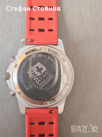 Швейцарски часовник-SwissTime, снимка 3 - Мъжки - 55510482