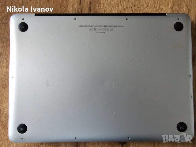 MacBook Pro 13 inch A1278 (Late 2011) | intel i5 2435M 3.00 Ghz|8GB RAM|240GB SSD|80% Battery| Linux, снимка 13 - Лаптопи за дома - 54710837