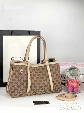 чанти Gucci ⭐️ ➡️32cm⬆️20cm 🌟 , снимка 8 - Чанти - 54602931
