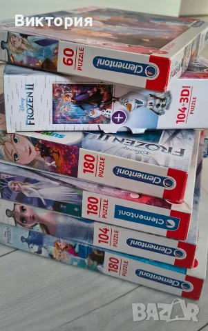 Сет пъзели, Frozen, Елза и Ана 