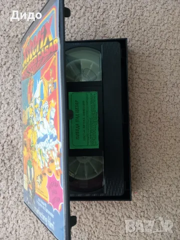 VHS видеокасета Астерикс победа над Цезар - заявена, снимка 5 - Анимации - 55357760