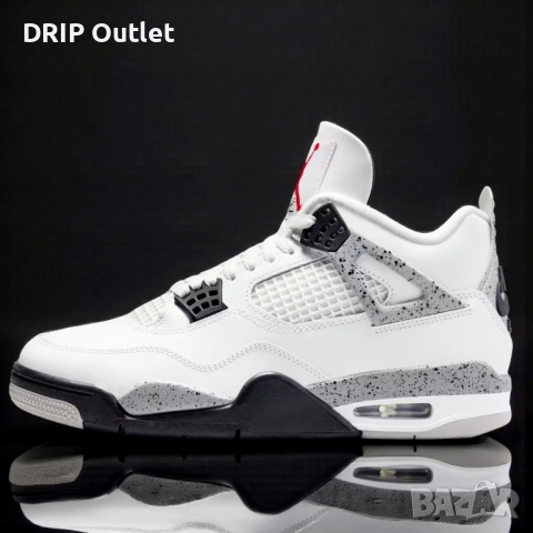 !НОВИ! Jordan 4 Retro | White Cement | + КУТИЯ