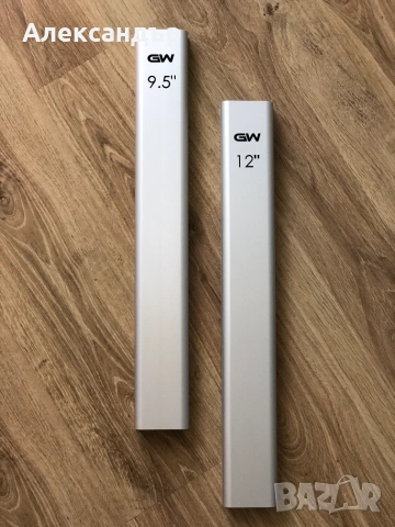 GW 520mm Aluminium Radius Sanding Beam за 9.5" и 12" fretboard радиус, снимка 2 - Китари - 55159852