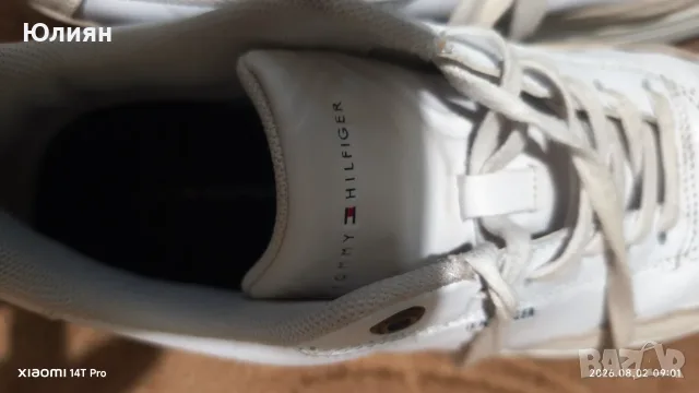 Маратонки Tommy Hilfiger , снимка 5 - Маратонки - 55666679