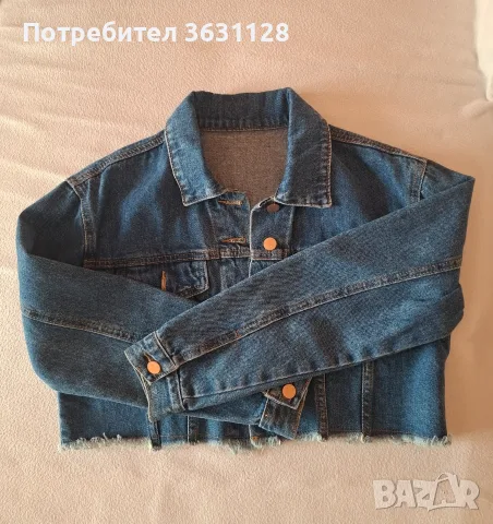 Дамско дънково яке, снимка 2 - Якета - 55687921