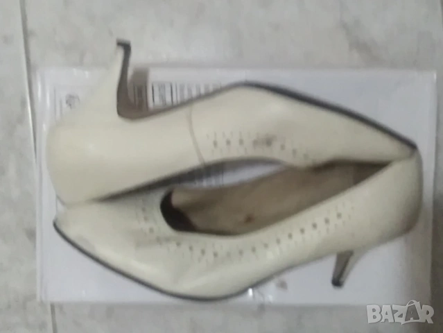 Дамски обувки ест.кожа, снимка 2 - Дамски обувки на ток - 54317281