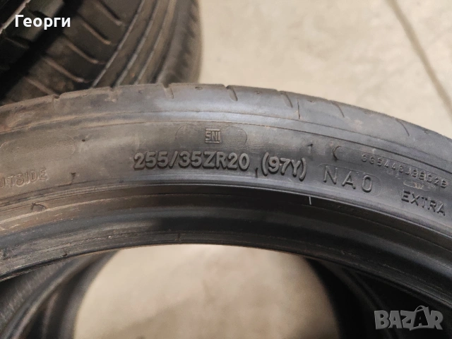 2бр. летни гуми 255/35/20 Goodyear, снимка 4 - Гуми и джанти - 54453737