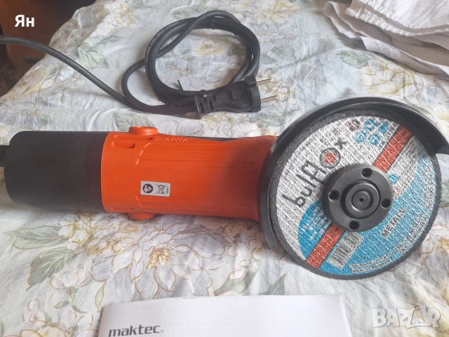 Ъглошлайв Makita 115mm MT962, снимка 3 - Ъглошлайфи - 55240515