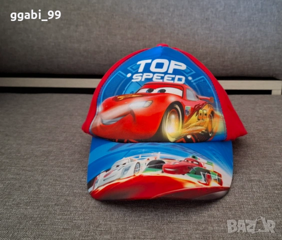 Лятна шапка с McQueen/Макуин светкавицата на Disney.шапка за момче на H&M