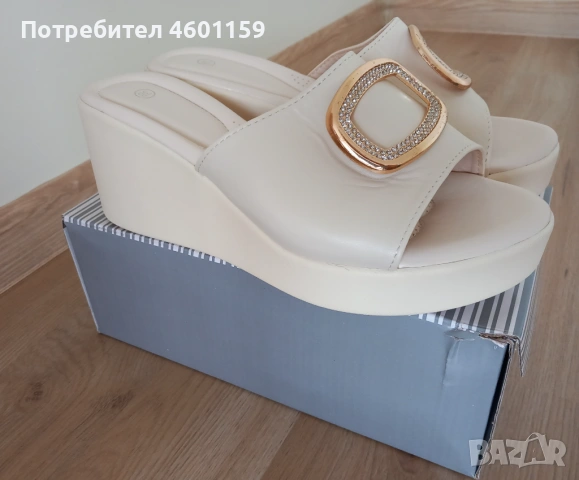Нови дамски чехли , снимка 2 - Чехли - 54787697