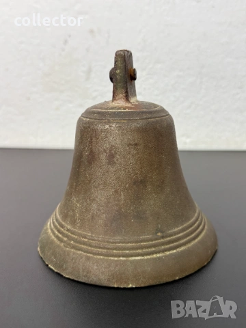 Стара корабна камбана / звънец. №8051, снимка 3 - Антикварни и старинни предмети - 54029841