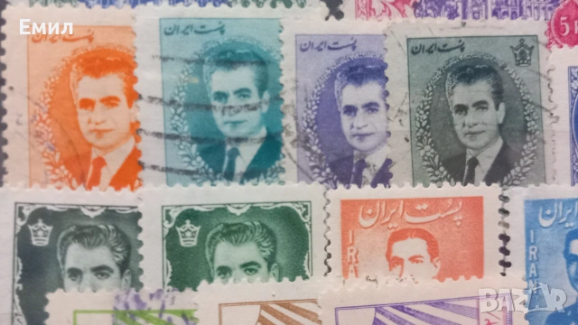 Марки Иран 1950-1971, снимка 4 - Филателия - 55105172