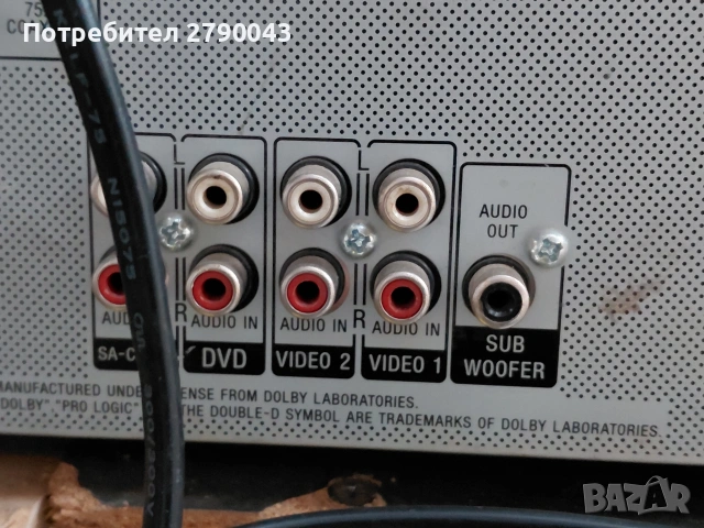 ресивър усилвател SONY , снимка 7 - Ресийвъри, усилватели, смесителни пултове - 53992219