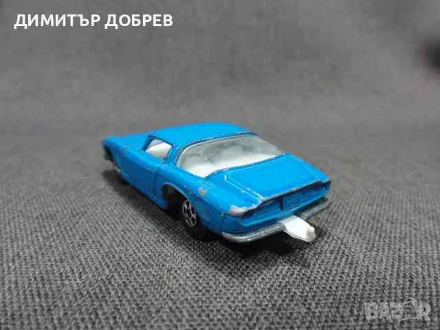 СТАРА РЕТРО МЕТАЛНА КОЛИЧКА ISO GRIFO MATCHBOX ENGLAND, снимка 3 - Колекции - 55662863