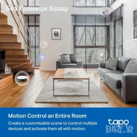 Нов Смарт алармен комплект Tapo T30 KIT хъб сензори за дома аларма врата прозорец, снимка 5 - Друга електроника - 54195411