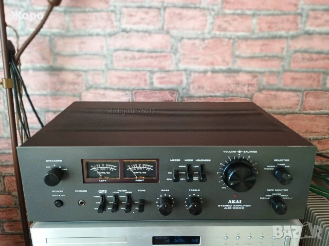 ⏯️Клип. Akai AM-2600 solid state stereo Amplifier