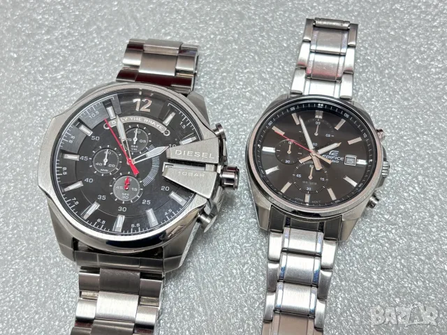 Мъжки часовник Diesel DZ4308 Mega Chief Chronograph, снимка 4 - Мъжки - 55559072